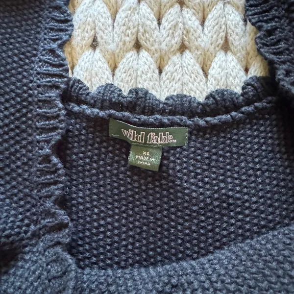 Wild Fable Black Knit Dress Mini - Image 4