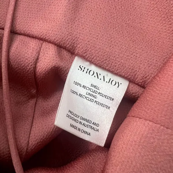 Shona Joy nwot LUXE COCKTAIL FRILL DRESS - ROSE - Image 11