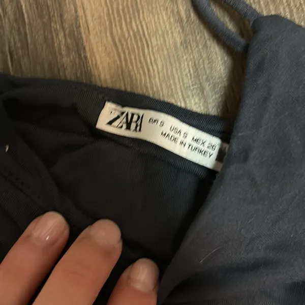 ZARA Grey Bodysuit - Small - Image 2