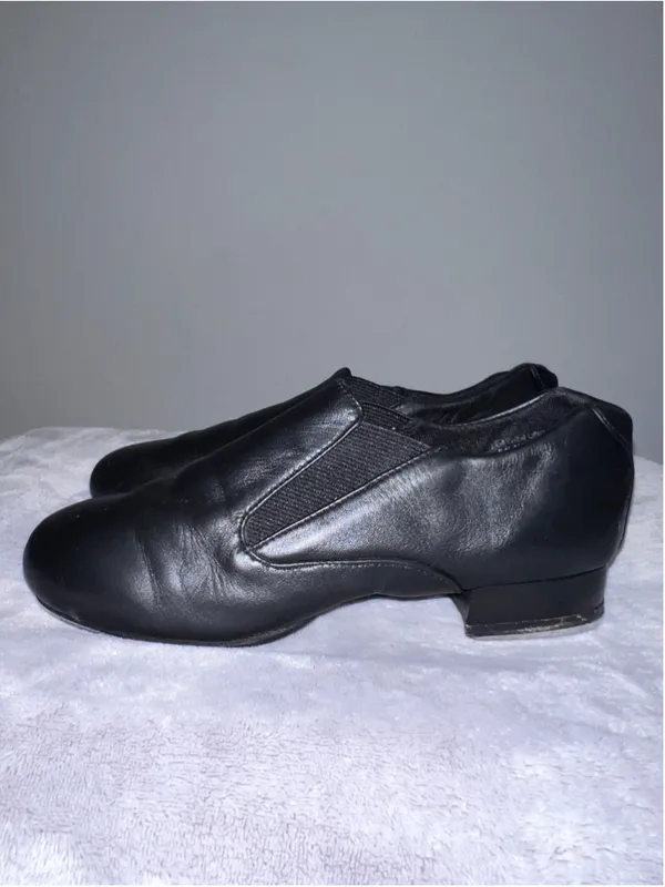 Capezio Black Tap Dance Shoes Size 6 - Image 2