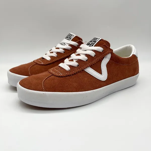 Vans Old Skool Suede Sneakers Brown White Unisex Men’s 5.5 Women’s 7 New - Image 9