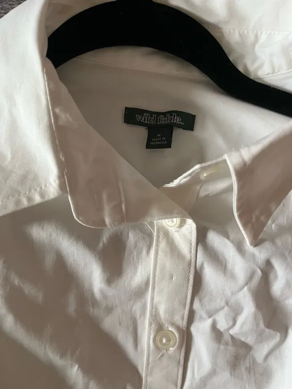 Wild Fable White Button-Up Shirt🤍 - Image 3