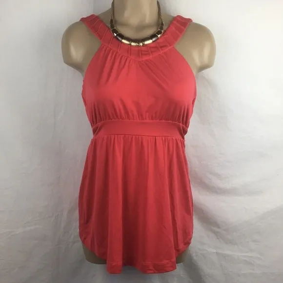 Guess Marciano Pink Sleeveless Strappy Open Back Top XS - Image 4