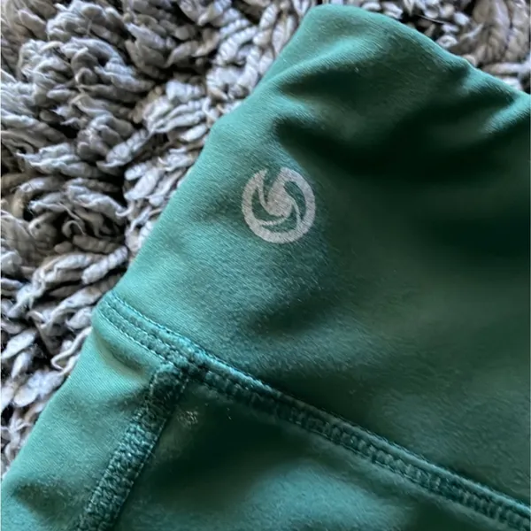 Bubblelime high waisted leggings Medium Green - Image 2