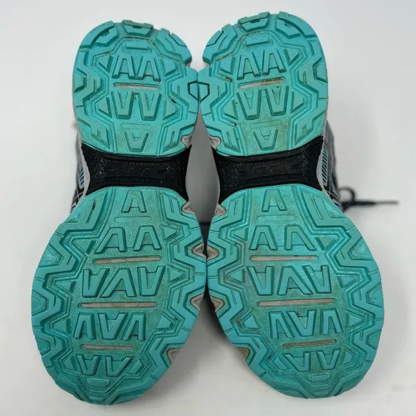 Asics Women's Light Blue‎ Gray Canvas Gel Venture 7 Sneakers Size 6 - Image 7