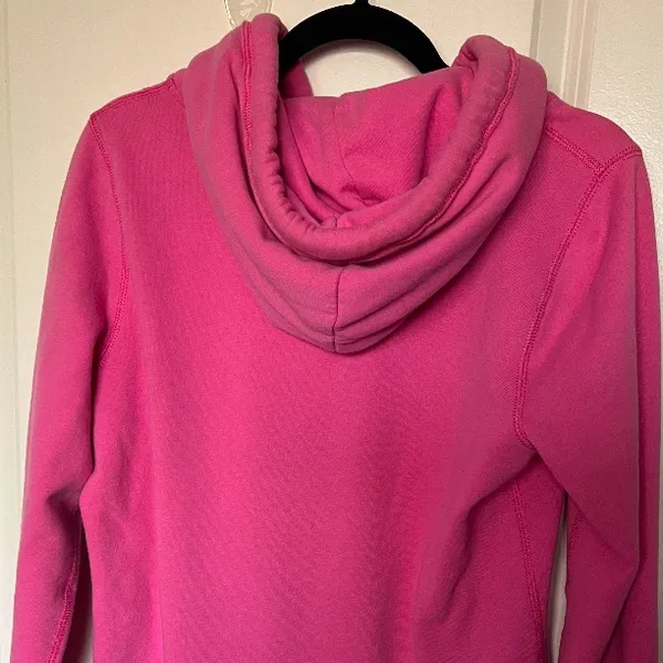 Abercrombie & Fitch Pink Hoodie for Women‎ Large y2k - Image 2