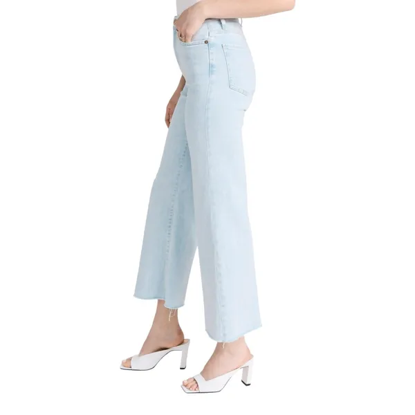 7 For All Mankind‎ UHR Cropped JO Jeans Summertime Light Wash 25 - Image 5