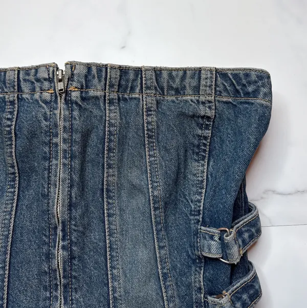 Zara Denim Top - Image 2