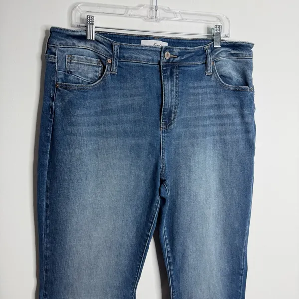 Kancan Flare Leg Jean High Rise Size‎ 16 Stretch - Image 6