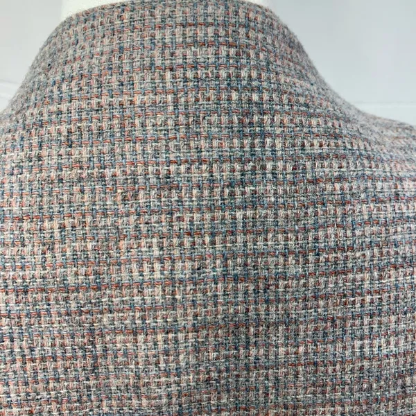 West Coast Connection Vintage Wool Blend Tweed Two Button Blazer Pockets‎ 6 - Image 8