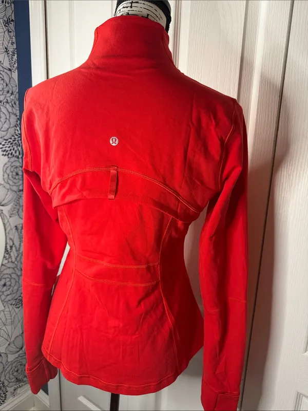 lululemon athletica Define Jacket *Luon in True Red (TUED) - Image 7