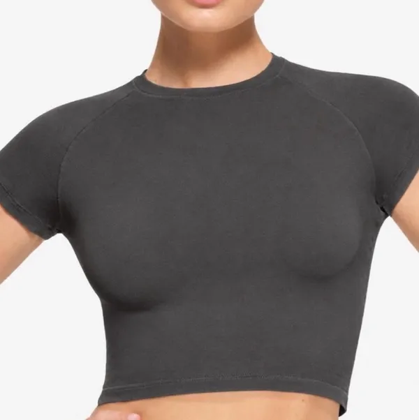 SKIMS Cotton Jersey T-Shirt - Image 4