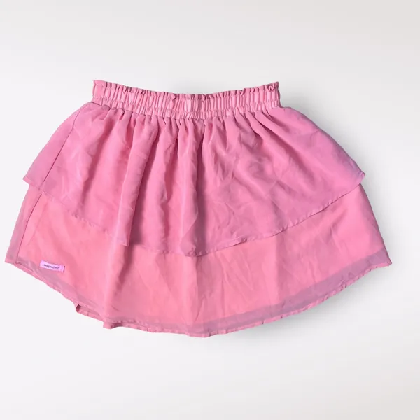 Simply Southern Barbie Pink Coquette Tulle Mini‎ Skirt Size L - Image 3