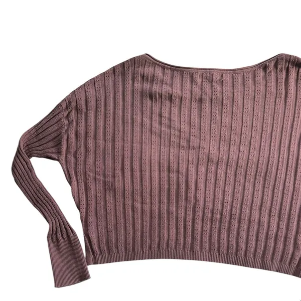 Natural Life Patti Ribbed Knit Layering Sweater XL Boho Chic Feminine Cottage - Image 11