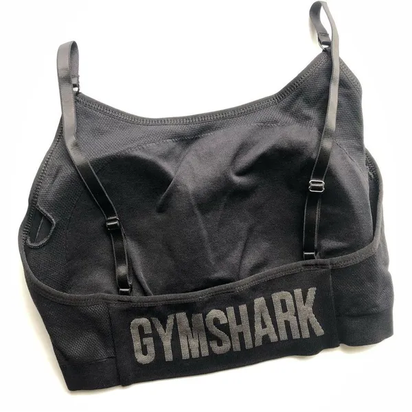 Gymshark S/S Flex Seamless Cycling Shorts & Flex Seamless Strappy Sports Bra Set - Image 3