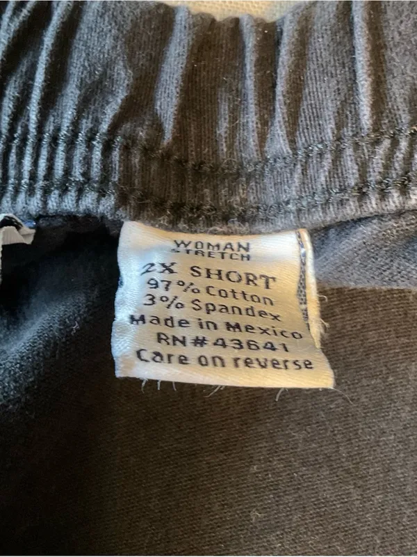 croft & barrow Black Straight Leg Pants - Image 4