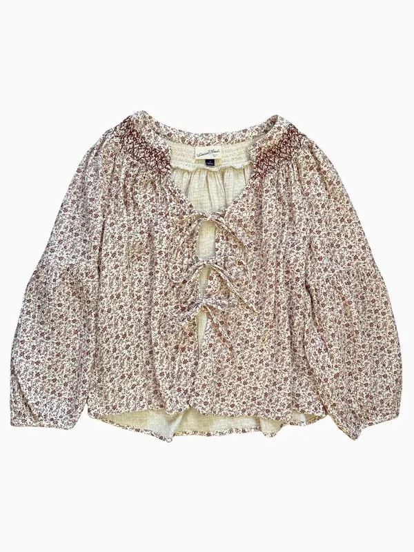 A new day Floral Blouse & Shorts Set - Image 4