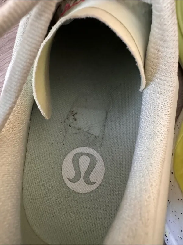 Lululemon Blissfeel Trail Run Dewy Sneakers Tennis Shoes Green Gray Pink 8 - Image 14