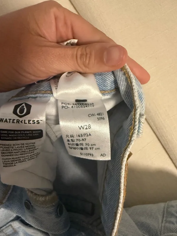 Levi’s 501 Shorts Denim - Image 3