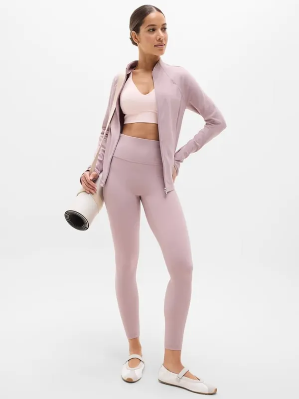 New Athleta XS Salutation Jacket Blush X-Small Regular - Image 2