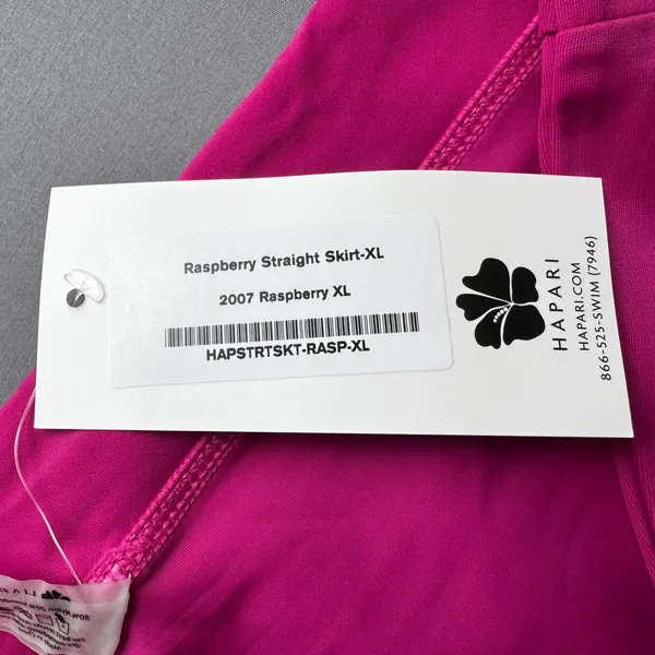 NWT Hapari Swim Skirt XL Raspberry Pink SPF 50 Cover Up Beach Resort Cruise - Image 8