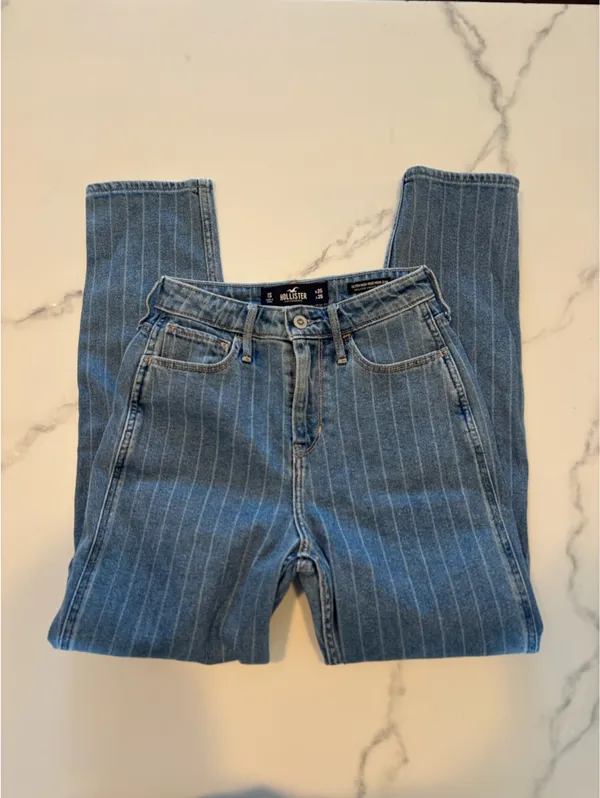 Hollister Pinstripe jeans - Image 2
