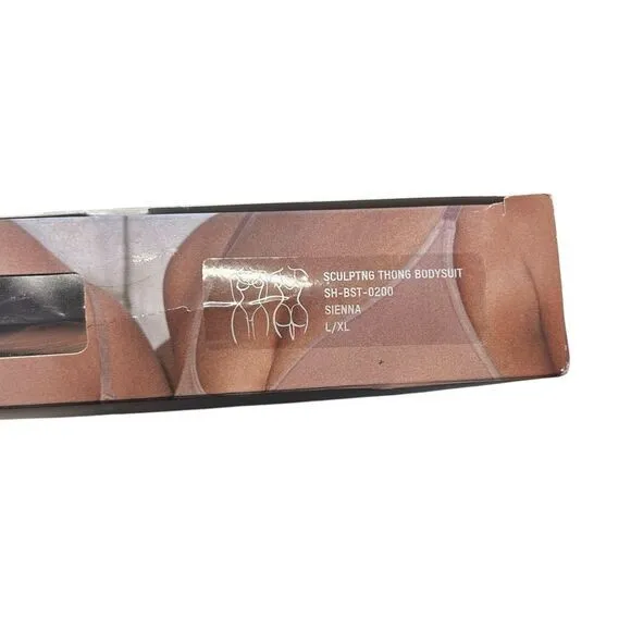 Skims‎ Size L/XL Sculpting Thong Bodysuit Sienna Brown Shapewear Iconic NWT - Image 5
