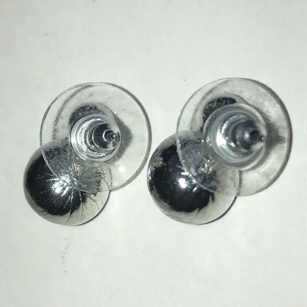 Elegant Silver Tone Blue Rhinestone Dainty Boho Earrings - Image 4