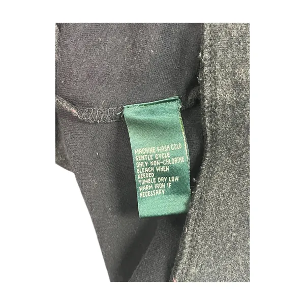 Lauren Ralph Lauren Jacket Womens 3X Gray Snap Button Casual Classic Everyday - Image 6