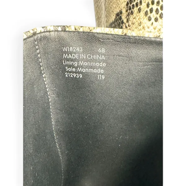 Cole Haan Glenda Snake-Embossed Knee-High Block Heel Boots - Image 8