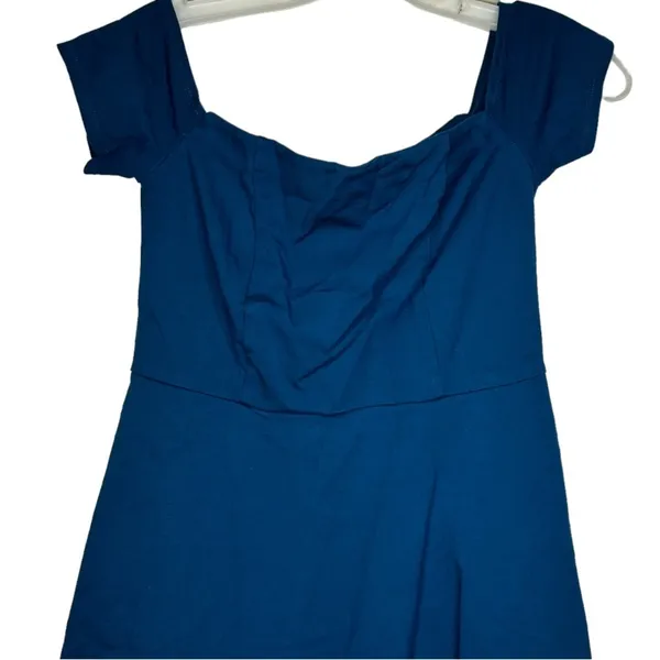 Free People Blue‎ Off Shoulder Dress - Image 3