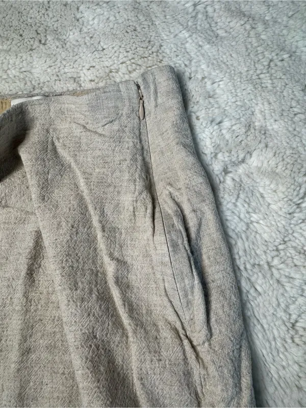 Abercrombie & Fitch Linen + Viscose Mini Skort - Image 4