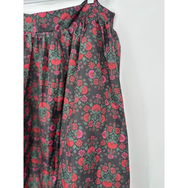 On 34th XXL Women's Taffeta Midi Skirt Macy's Floral‎ Formal Party Cottagecore - Image 3