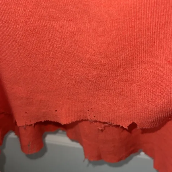 NWT Free People We The Free Star Henley Top Long Sleeve Orange Women's Small - Image 4