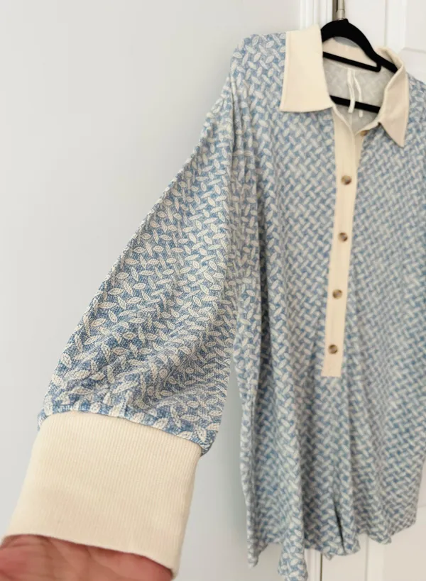 Anthropologie Waffle Cocoon Romper, Size XL - Image 6