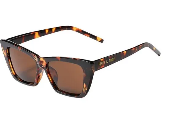 Cateye sunglasses Brown - Image 3