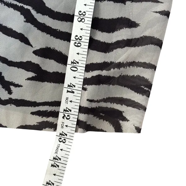 NWT‎ Zara Zebra Print Midi Dress Sz S Cowl Neck - Image 6