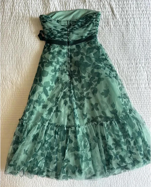 BCBGMAXAZRIA Women’s Green Dress - Image 2