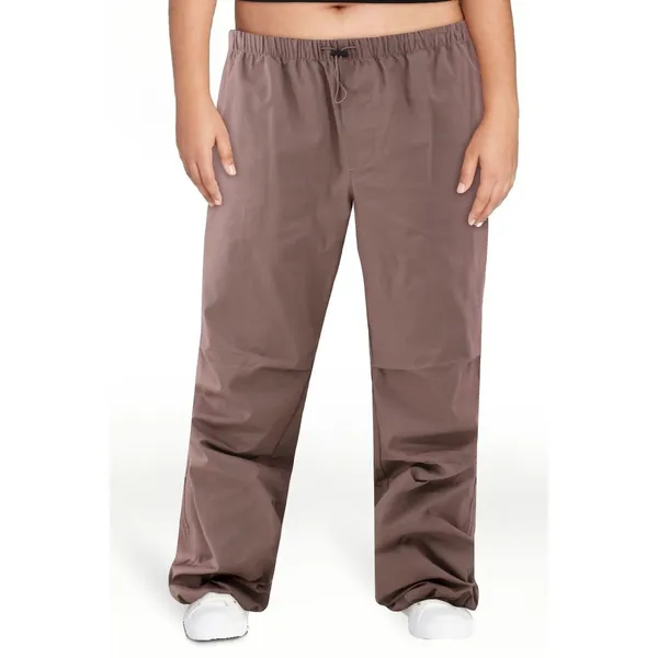 No Boundaries Womens Pants Size XL Mauve Parachute Relaxed 30" Inseam Streetwear - Image 3