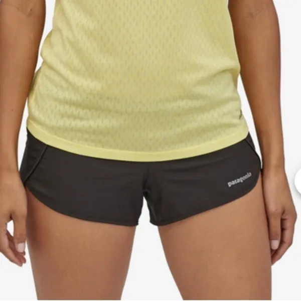 Patagonia Women’s‎ Strider shorts black size medium - Image 2