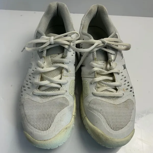 ASICS Gel-Challenger 12 White Silver Tennis Shoes 1042A041 Womens‎ 8.5 - Image 3