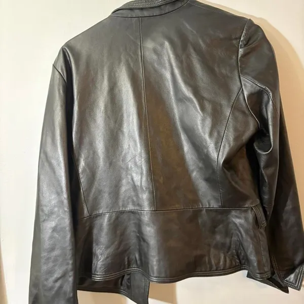 vintage‎ andrea viccaro leather jacket - Image 4