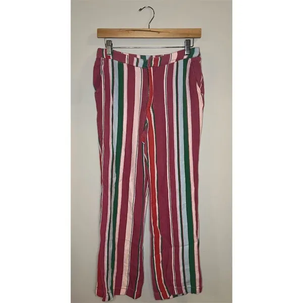 Free People Women's La Paz Pants Striped Size 2 - Image 6