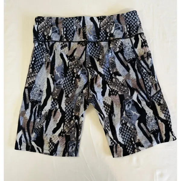 Calvin Klein‎ Biker Shorts Athleisure Workout Designer Chic Size XL - Image 2