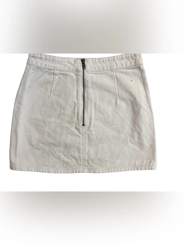 Lioness White High-Rise Mini Skirt - Image 2