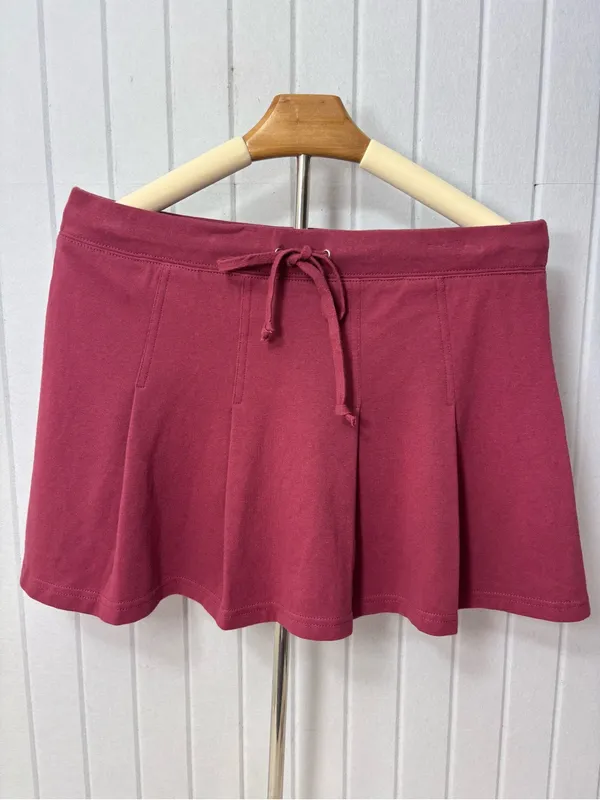 Energie Pink Drawstring‎ Skater Skirt - Image 5