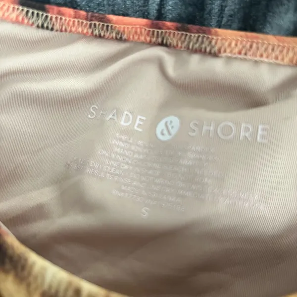 Shade & Shore Animal Print Bikini Bottom Size S - Image 2