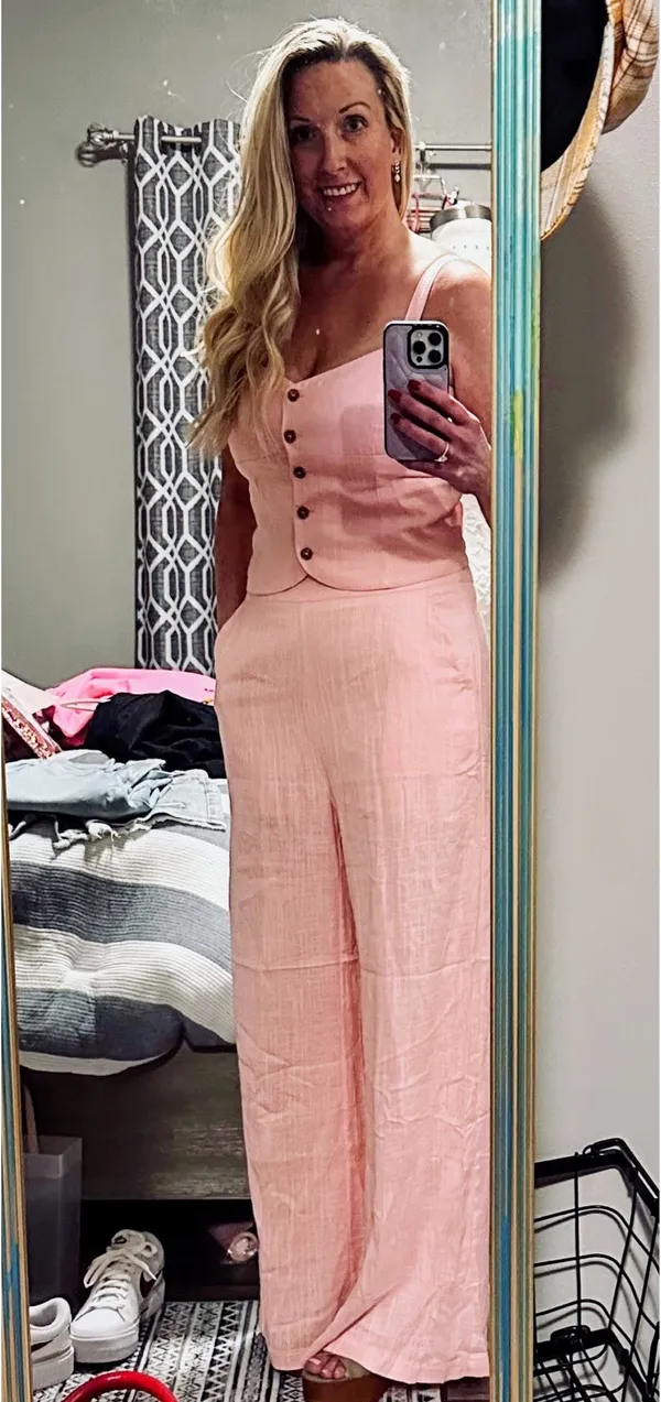 Showpo Two-Piece Set Pink - Image 2