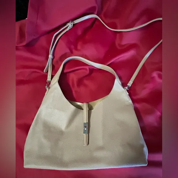 Women shoulder‎ bag Tan - Image 6