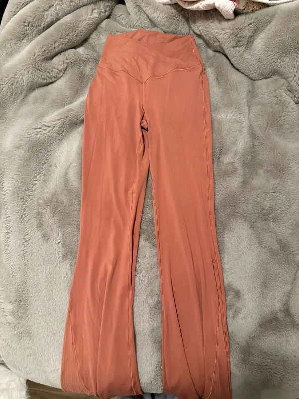 Aerie Pink Offline Flare Leggings - Image 2